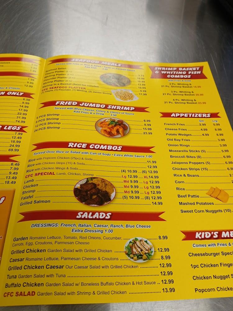 Chester Fried Chicken Menu image 2
